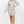 Sparkling Long Sleeves Ruching Back & Skirts Set - Women's set - SmartBuyApparel