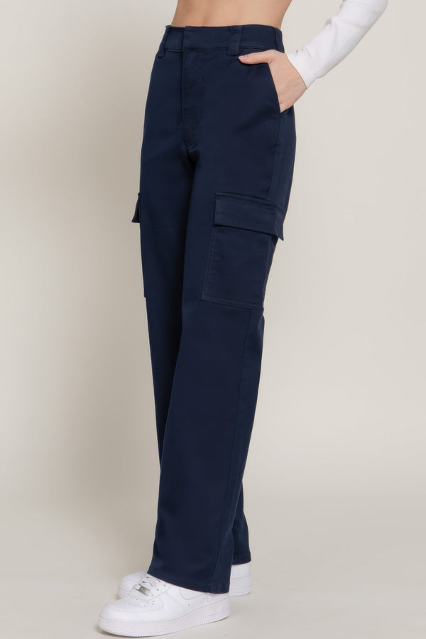 Straight Fit Long Pants - | SmartBuyApparel