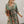V Neck Half Sleeve Graphic Swing Dress - | SmartBuyApparel