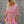 V Neck Half Sleeve Graphic Swing Dress - | SmartBuyApparel